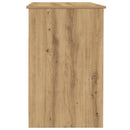 skrivebord 102x50x76 cm konstrueret træ kunsteg