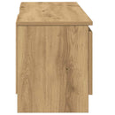 tv-bord 102x30x36 cm konstrueret træ kunsteg