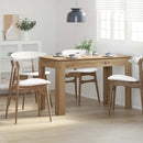 Spisebord artisan eg 120x60x76 cm konstrueret træ