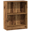 bogreol 60x24x76 cm konstrueret træ antikt træ