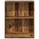 bogreol 60x24x76 cm konstrueret træ antikt træ