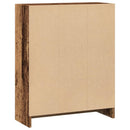 bogreol 60x24x76 cm konstrueret træ antikt træ