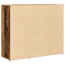 skænk 91x29,5x75 cm konstrueret træ antikt trælook