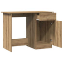 skrivebord 100x50x76 cm konstrueret træ kunsteg