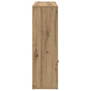 bogskab 98x29x97,5 cm konstrueret træ kunsteg