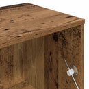 tv-bord 120x34x37 cm konstrueret træ antikt træ