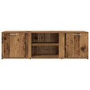 tv-bord 120x34x37 cm konstrueret træ antikt træ
