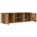 tv-bord 120x34x37 cm konstrueret træ antikt træ