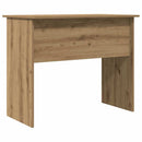 skrivebord 90x50x74 cm konstrueret træ kunsteg