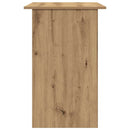 skrivebord 90x50x74 cm konstrueret træ kunsteg