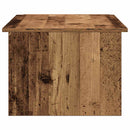 sofabord 150x50x35 cm konstrueret træ antikt træ