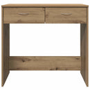 skrivebord 80x40x75 cm konstrueret træ kunsteg