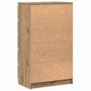 kommode 60x36x103 cm konstrueret træ kunsteg