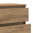 kommode 60x36x103 cm konstrueret træ kunsteg