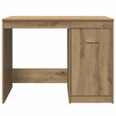 skrivebord 100x50x76 cm konstrueret træ kunsteg