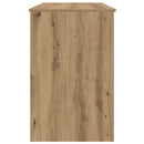 skrivebord 100x50x76 cm konstrueret træ kunsteg