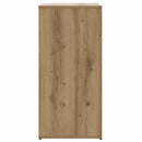 skænk 80x36x75 cm konstrueret træ artisan eg