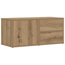 tv-bord 80x34x35,5 cm konstrueret træ kunsteg