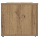 tv-bord 80x34x30 cm konstrueret træ kunsteg