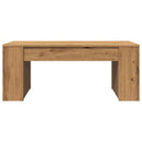 sofabord 102x55x42 cm konstrueret træ kunsteg