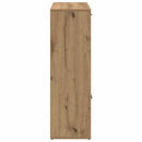bogreol 90x28x90 cm konstrueret træ kunsteg