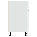 skuffebundskab "Lyon" gammelt træ 60x46x81,5 cm konstrueret træ