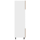 mikrobølgeovnsskab "Lyon" gammelt træ 60x57x207 cm konstrueret træ