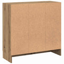 bogskab 82,5x30,5x80 cm konstrueret træ kunsteg