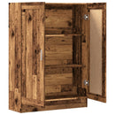 bogskab 82,5x30,5x115 cm konstrueret træ antikt træ