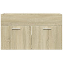 underskab til håndvask 90x38,5x46 cm konstrueret træ sonoma-eg