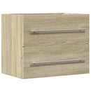 vaskeskab 60x38,5x48 cm konstrueret træ sonoma-eg