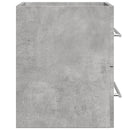 vaskeskab 60x38,5x48 cm konstrueret træ betongrå