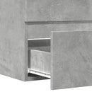 badeværelsesskab 60x38,5x45 cm konstrueret træ betongrå