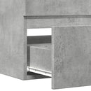 vaskeskab 90x38,5x45 cm konstrueret træ betongrå