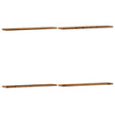 væghylder 4 stk. 60x20x1,5 cm konstrueret træ antikt trælook