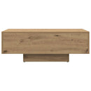 sofabord 85x55x31 cm konstrueret træ kunsteg