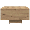 sofabord 85x55x31 cm konstrueret træ kunsteg