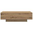 sofabord 100x49,5x31 cm konstrueret træ kunsteg