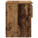 sengeborde 2 stk. 40x30x39 cm spånplade antikt træ