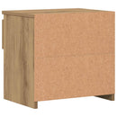 sengebord 40x30x39 cm konstrueret træ kunsteg