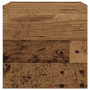 væghængt tv-skabe 2 stk. 30,5x30x30 cm antikt træ