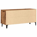 tv-bord 102x35x50 cm konstrueret træ antikt trælook