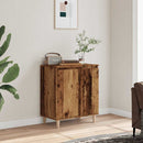 skænk 60x35x70 cm konstrueret træ antikt træ