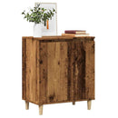 skænk 60x35x70 cm konstrueret træ antikt træ