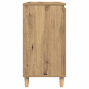skænk 60x35x70 cm konstrueret træ egetræsfarve