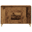 skænk 102x35x70 cm konstrueret træ antikt træ