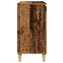 skænk 102x35x70 cm konstrueret træ antikt træ