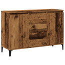 skænk 102x35x70 cm konstrueret træ antikt træ