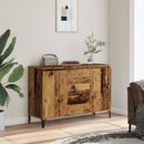 skænk 102x35x70 cm konstrueret træ antikt træ