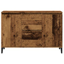 skænk 102x35x70 cm konstrueret træ antikt træ